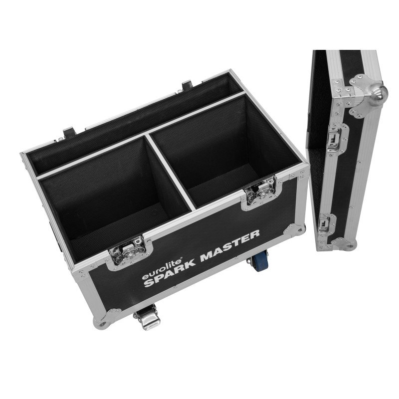 ROADINGER Flightcase 2x Spark Master with wheels - 4