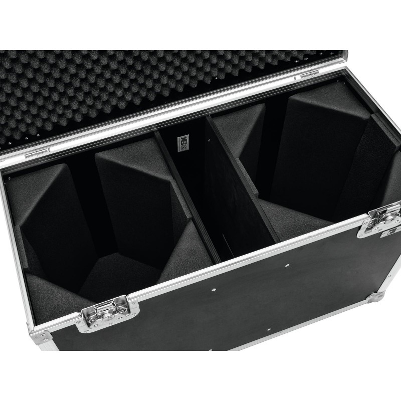 ROADINGER Flightcase 2x LED THA-100F/THA-120PC - 4