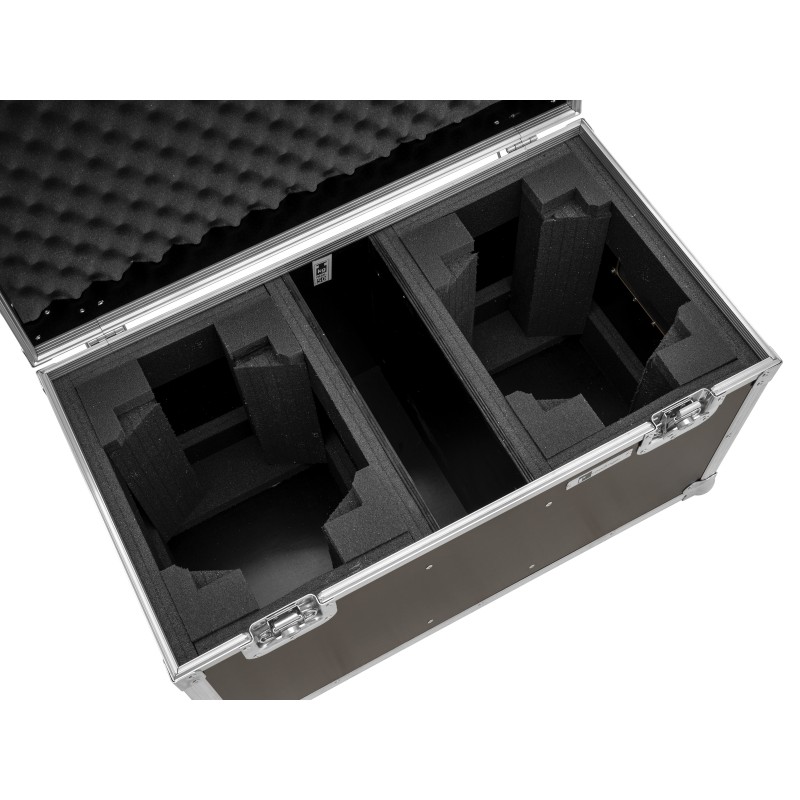 ROADINGER Flightcase 2x LED TMH-X4 - 4