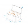 ROADINGER Flightcase 2x LED TMH-X4 - 5
