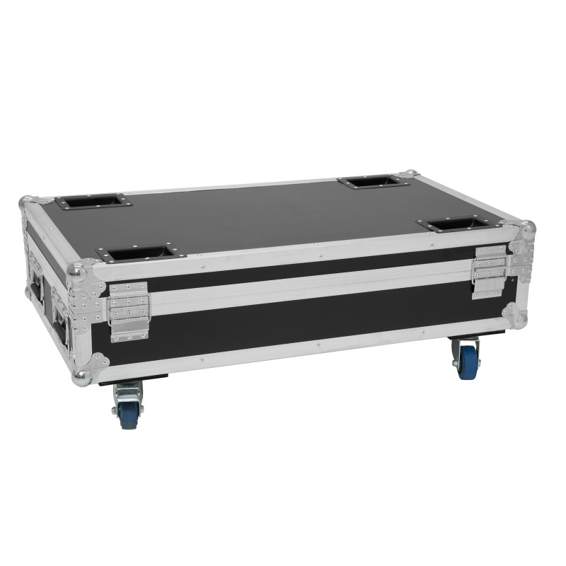 ROADINGER Flightcase 4x AKKU BAR-6 QCL with charging function - 2