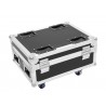 ROADINGER Flightcase 4x AKKU IP UP-4 QuickDMX with charging function - 3