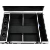 ROADINGER Flightcase 4x AKKU IP UP-4 QuickDMX with charging function - 4