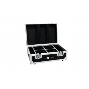 ROADINGER Flightcase 4x AKKU TL-3 Trusslight QuickDMX with charging function - 1