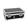ROADINGER Flightcase 4x AKKU TL-3 Trusslight QuickDMX with charging function - 2