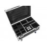 ROADINGER Flightcase 4x AKKU IP UP-4 Plus HCL Spot WDMX with Charging Function - 5