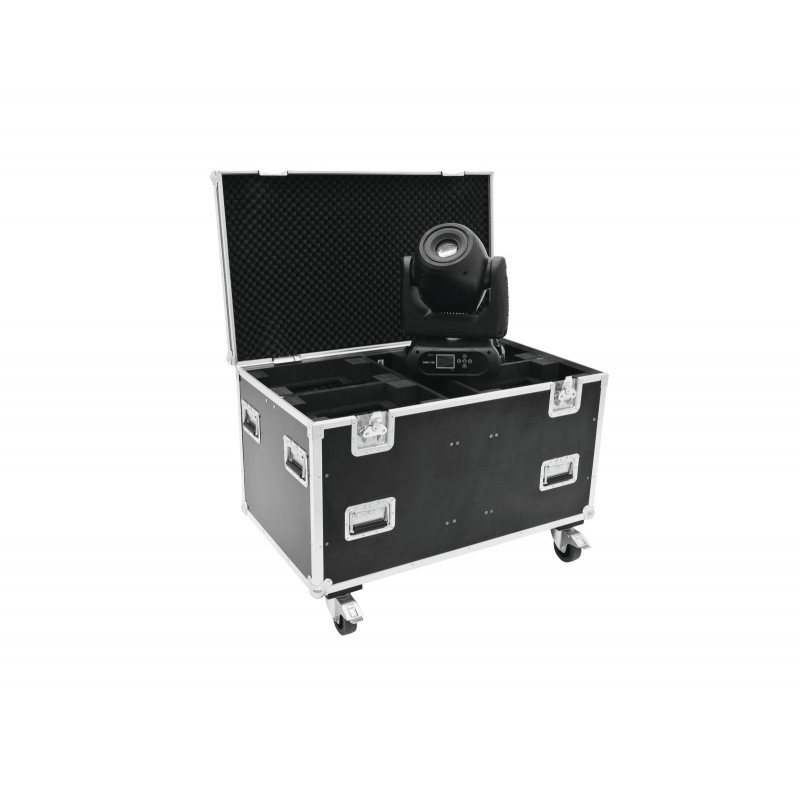 ROADINGER Flightcase 4x DMH-90/150/DMB-160/PLB-230 - 4