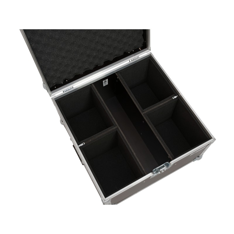 ROADINGER Flightcase 4x LED IP PAR 3x8W QCL/3x9W SCL - 2