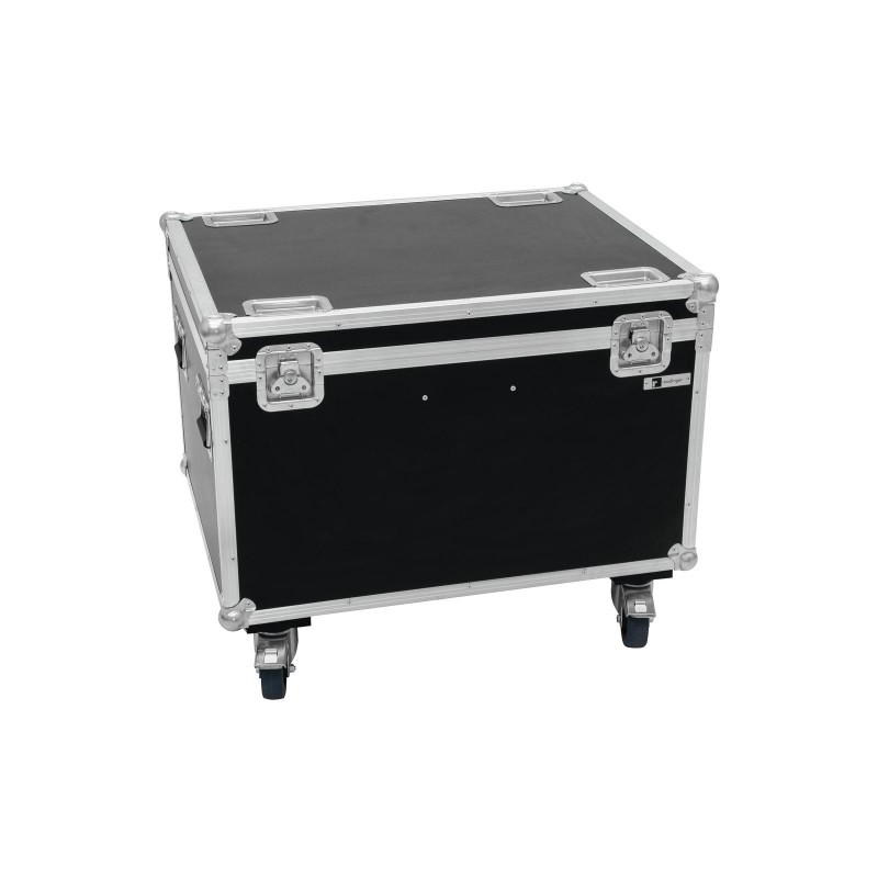 ROADINGER Flightcase 4x LED THA-100F/THA-120PC with wheels - 1