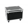 ROADINGER Flightcase 4x LED THA-100F/THA-120PC with wheels - 2