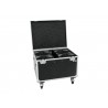 ROADINGER Flightcase 4x LED THA-100F/THA-120PC with wheels - 3