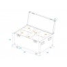 ROADINGER Flightcase 4x LED THA-100F/THA-120PC with wheels - 5