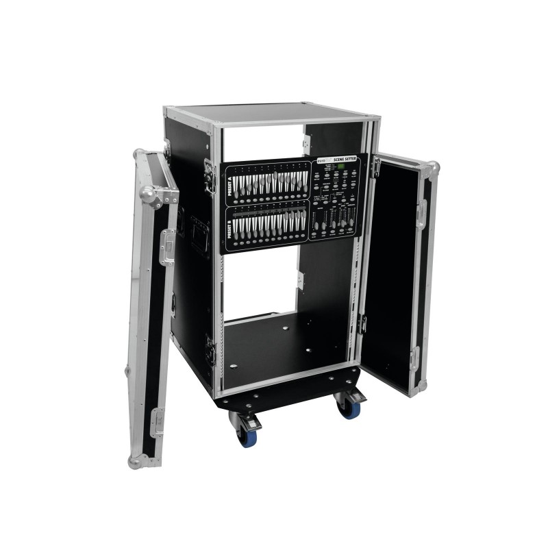 ROADINGER Rack Profi 18U 45cm with wheels - 5