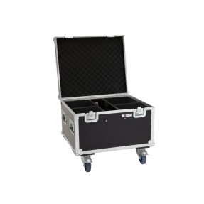 ROADINGER Flightcase 4x LED IP PAR 7x8W QCL/7x9W SCL with wheels - 1