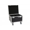 ROADINGER Flightcase 4x LED IP PAR 7x8W QCL/7x9W SCL with wheels - 1