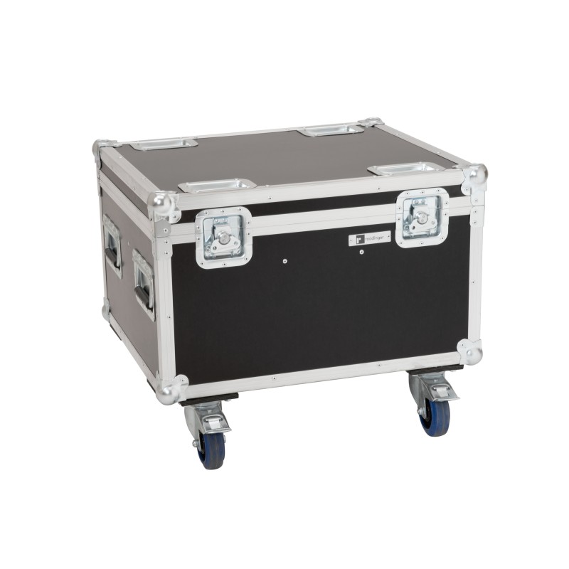 ROADINGER Flightcase 4x LED IP PAR 7x8W QCL/7x9W SCL with wheels - 2