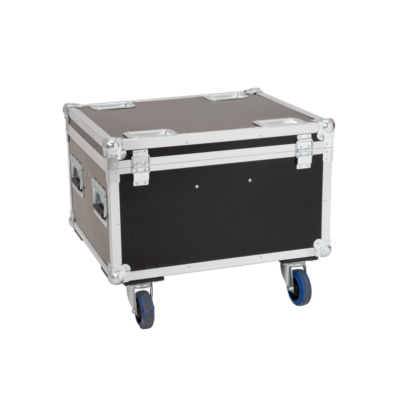 ROADINGER Flightcase 4x LED IP PAR 7x8W QCL/7x9W SCL with wheels - 3