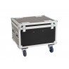 ROADINGER Flightcase 4x LED IP PAR 7x8W QCL/7x9W SCL with wheels - 3