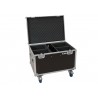 ROADINGER Flightcase 4x LED Theatre COB 200 series, with wheels - 1
