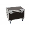 ROADINGER Flightcase 4x LED Theatre COB 200 series, with wheels - 2