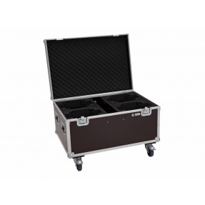 ROADINGER Flightcase 4x LED TMH-X4 with wheels - 1