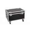 ROADINGER Flightcase 4x LED TMH-X4 with wheels - 2