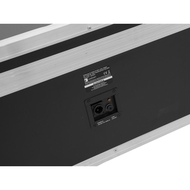 ROADINGER Flightcase 8x AKKU IP PAR 7 QCL WDMX with charging function - 4