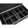 ROADINGER Flightcase 8x AKKU IP PAR 7 QCL WDMX with charging function - 5
