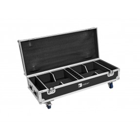 ROADINGER Flightcase 8x AKKU IP UP-4 QuickDMX with charging function - 1