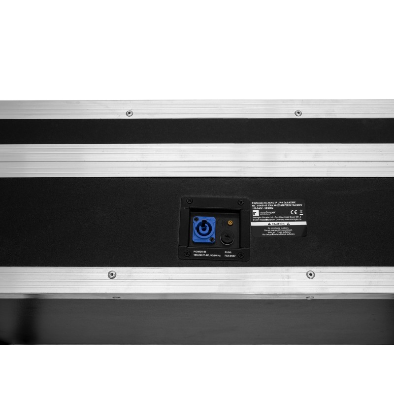 ROADINGER Flightcase 8x AKKU IP UP-4 QuickDMX with charging function - 5
