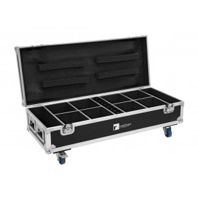 ROADINGER Flightcase 8x AKKU UP-4 QuickDMX with charging function - 1