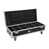 ROADINGER Flightcase 8x AKKU UP-4 QuickDMX with charging function - 1