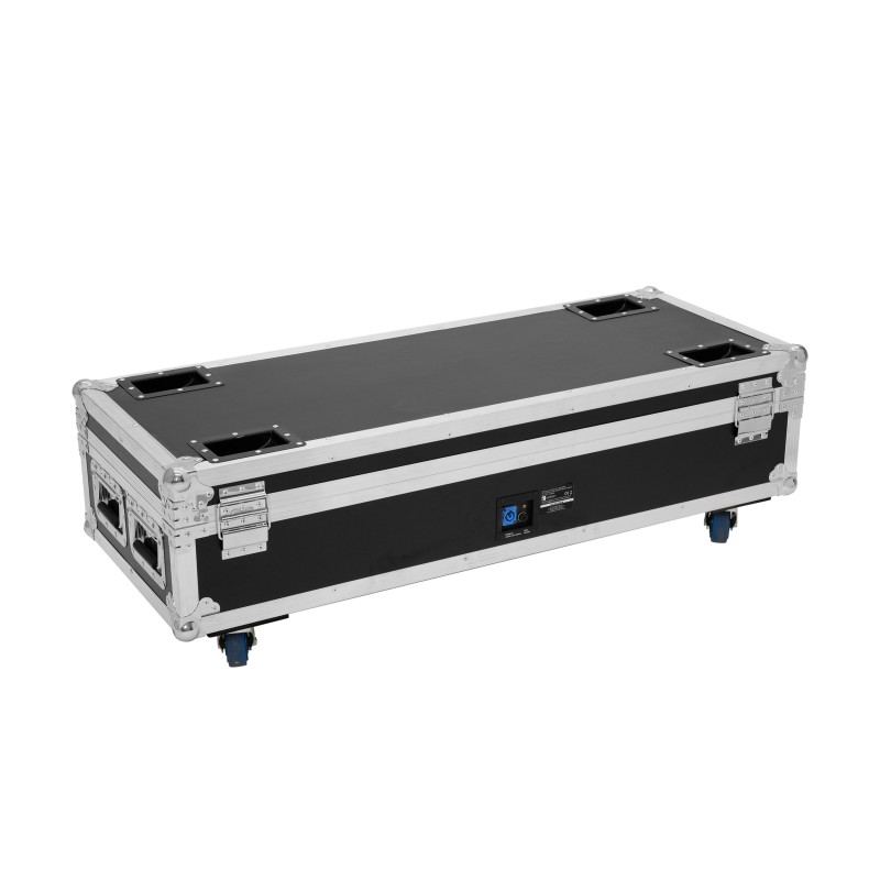 ROADINGER Flightcase 8x AKKU UP-4 QuickDMX with charging function - 3
