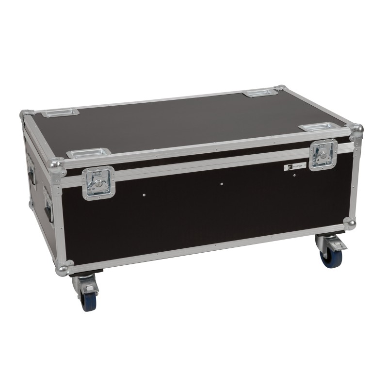 ROADINGER Flightcase 8x LED IP PAR 7x8W QCL/7x9W SCL with wheels - 2
