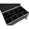 ROADINGER Flightcase 8x LED IP PAR 7x8W QCL/7x9W SCL with wheels - 4