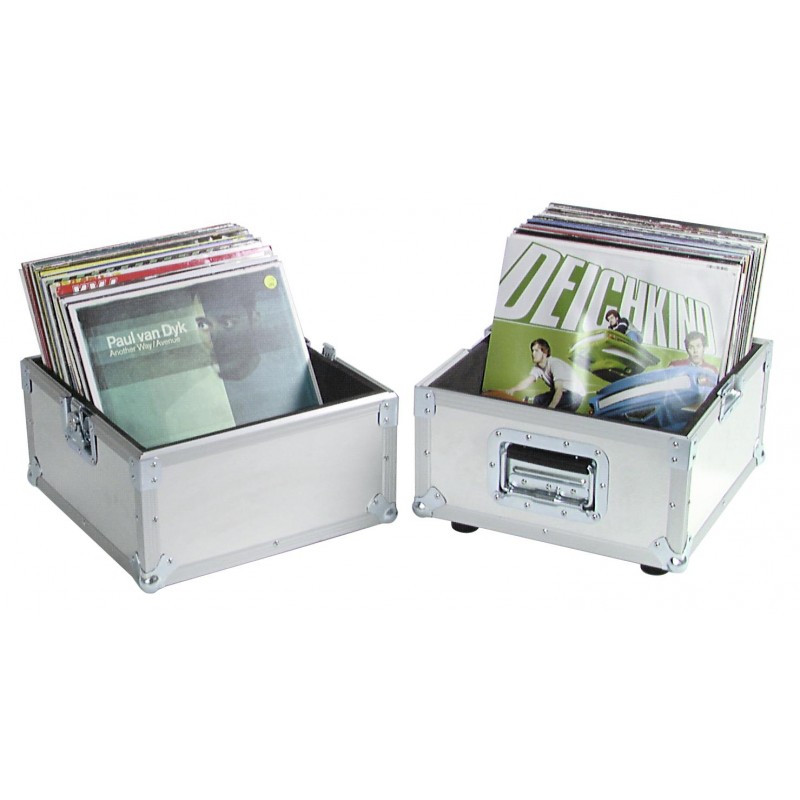 ROADINGER Record Case Pro ALU 50/50, 100LPs - 5