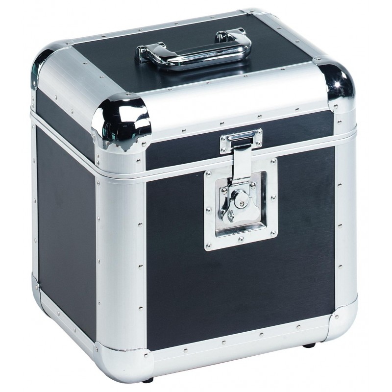 ROADINGER Record Case ALU 75/25, rounded, bk - 1
