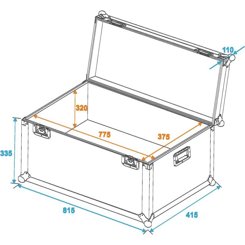ROADINGER Universal Transport Case 80x40cm - 2