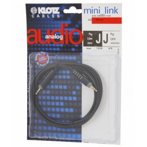 KLOTZ AS-MM0150 - Kabel MJack - MJack 1,5M