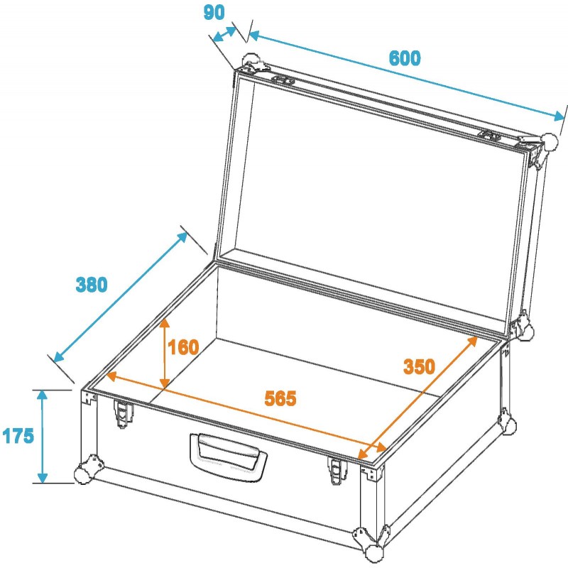 ROADINGER Universal Case Tour Pro alu - 2