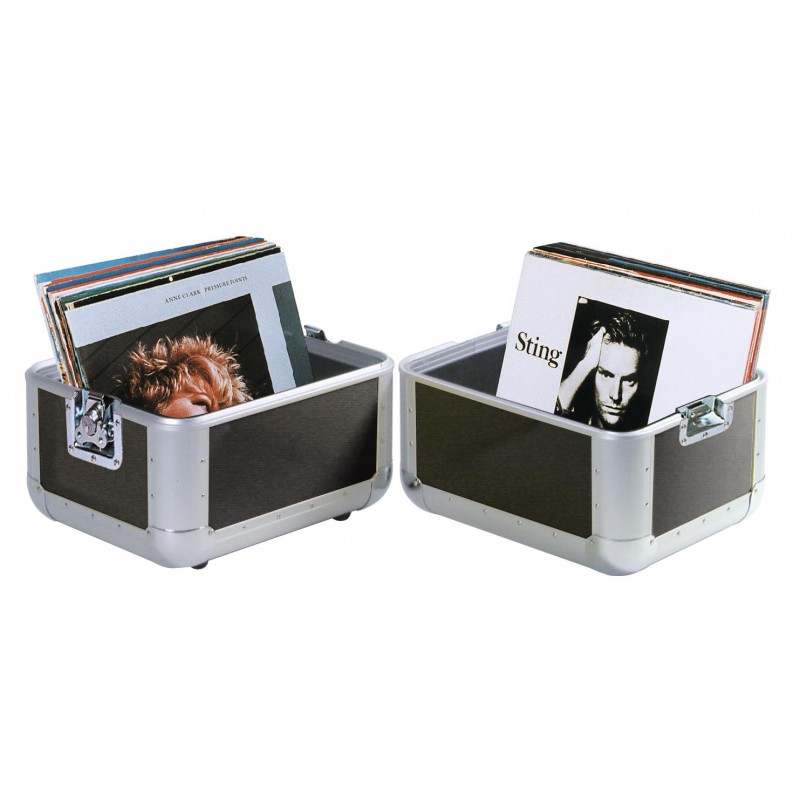 ROADINGER Record Case ALU 50/50, rounded, bk - 3