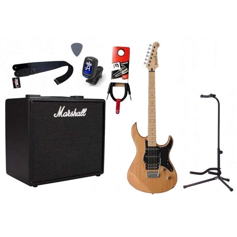 Gitara Elektryczna + Wzmacniacz 25W Kabel Zestaw 521 - 1