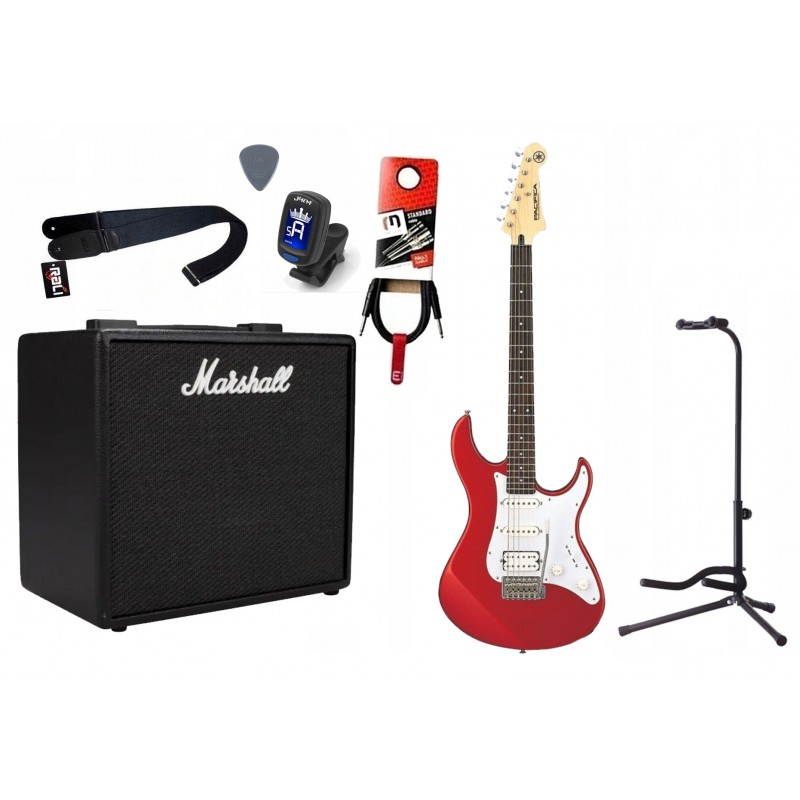 Gitara Elektryczna + Wzmacniacz 25W Kabel Zestaw 526 - 1