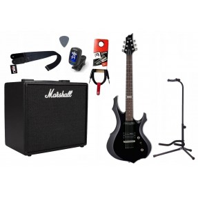 Gitara Elektryczna + Wzmacniacz 25W Kabel Zestaw 529 - 1