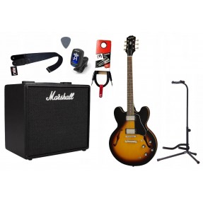 Gitara Elektryczna + Wzmacniacz 25W Kabel Zestaw 551 - 1