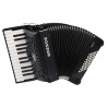 Hohner Bravo II 48 Czarny - akordeon klawiszowy - 1