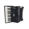 Hohner Bravo II 48 Czarny - akordeon klawiszowy - 2