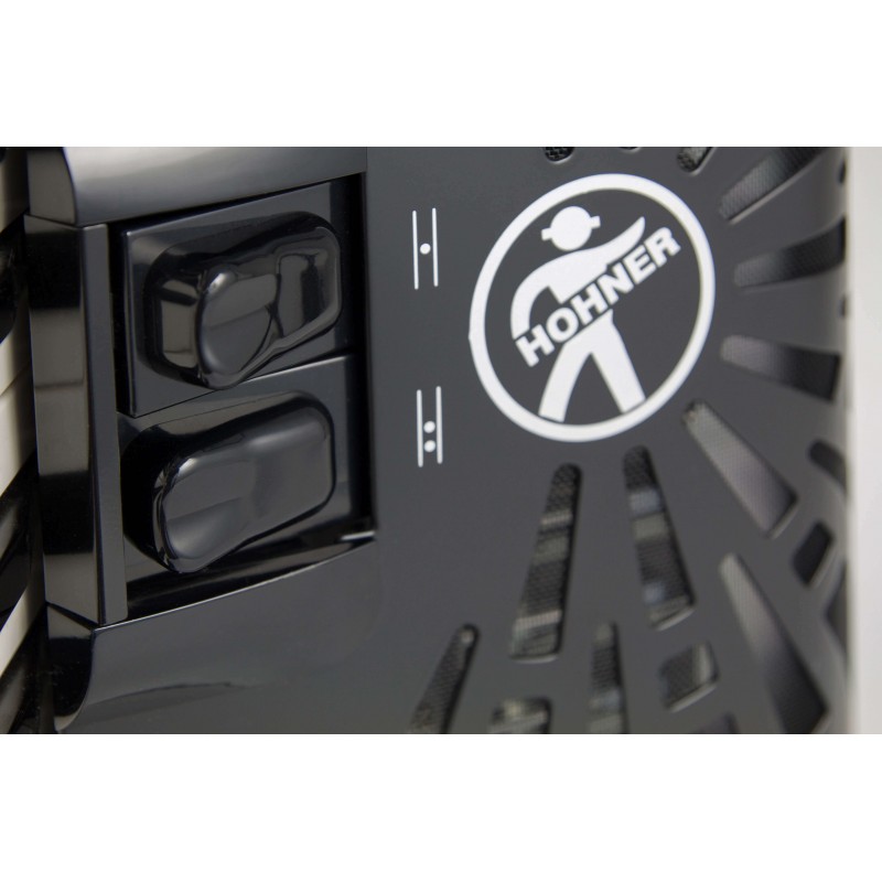 Hohner Bravo II 48 Czarny - akordeon klawiszowy - 5