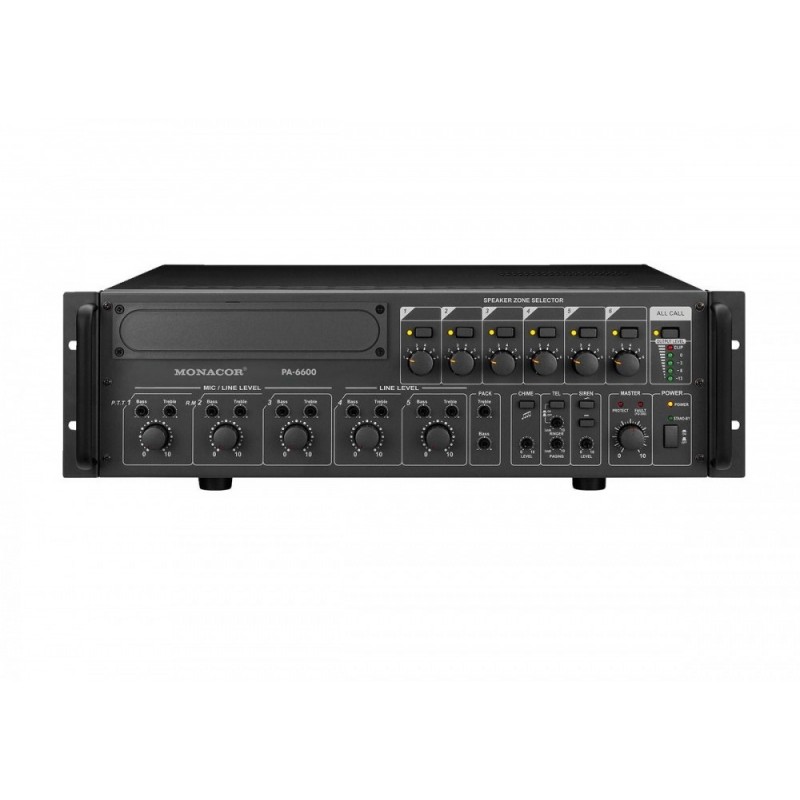 Monacor PA-6600 - wzmacniacz instalacyjny
