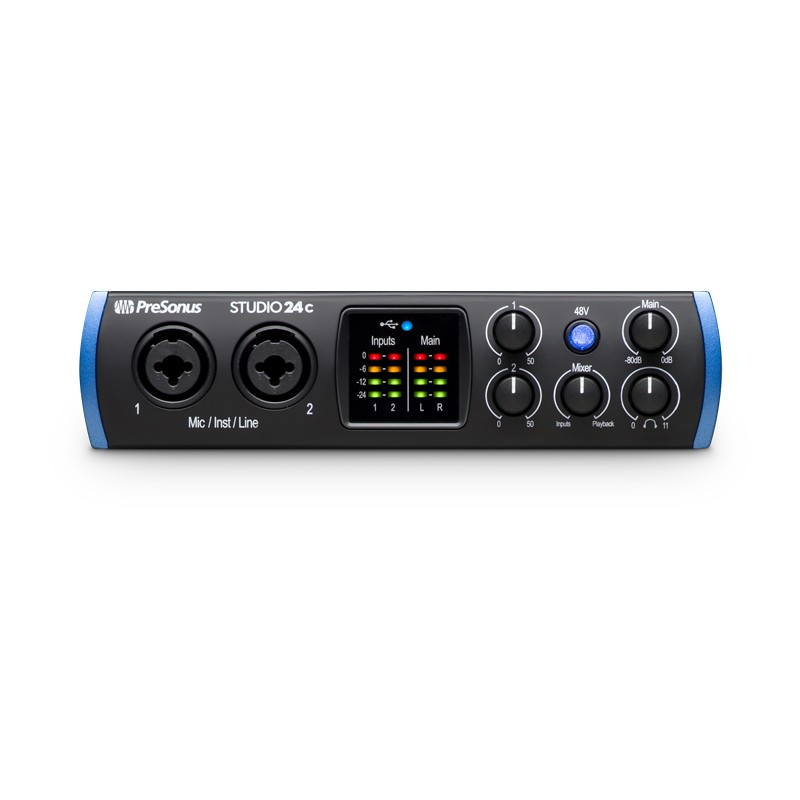 PreSonus Studio 24c - Interfejs Audio USB-C - 2